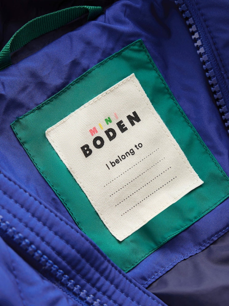 Boden Green Quilted Borg Jacket - Image 4 of 4 Boden Green Quilted Borg Jacket - Image 4 of 4