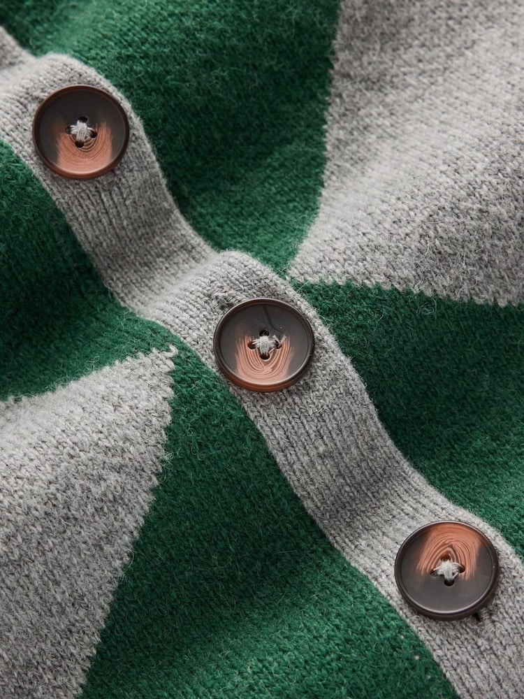 Boden Green Jemma Jacquard Knit Cardigan - Image 6 of 6 Boden Green Jemma Jacquard Knit Cardigan - Image 6 of 6