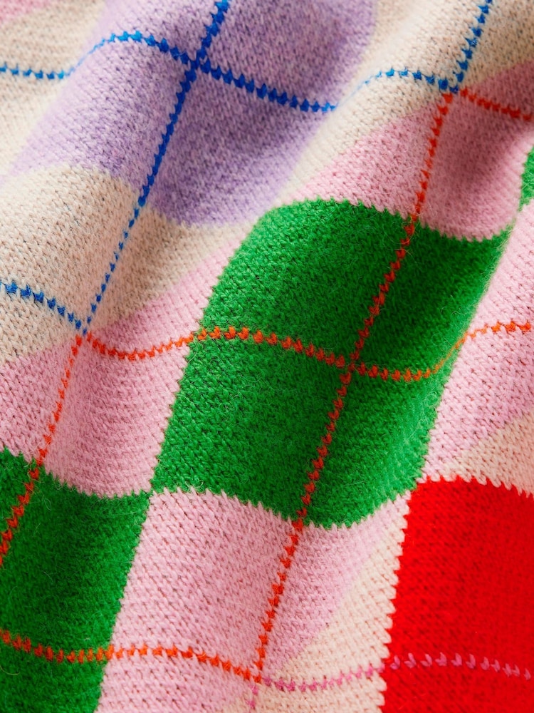 Boden Natural Argyle Ariadne Jumper with Wool - Image 7 of 7