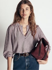 Ljubičasto Pruga - Boden Ara Jersey Shirt - Slika 4 od 7