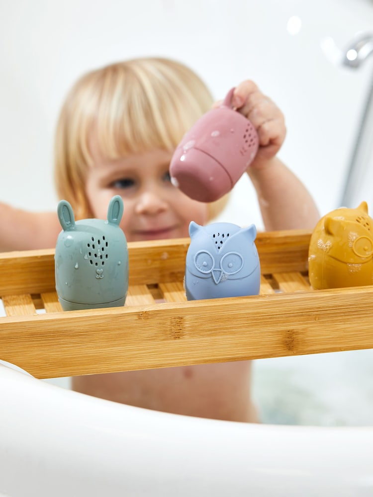 JoJo Maman Bébé Set of 4 Woodland Bath Squirters - Image 2 of 4