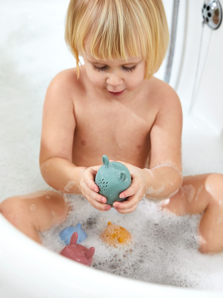 JoJo Maman Bébé Set of 4 Woodland Bath Squirters - Image 4 of 4