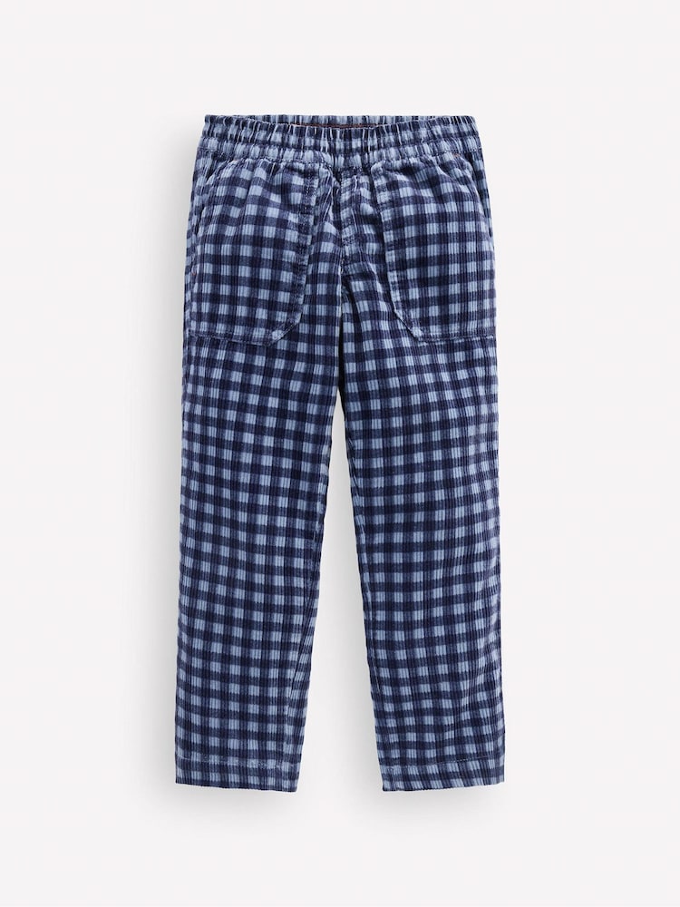 Boden Blue Pull-on Cord Trousers - Image 1 of 3 Boden Blue Pull-on Cord Trousers - Image 1 of 3