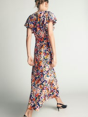 Robe pour les occasions Boden à manches drapées - Image 3 de 5