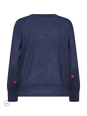 M&Co Heart Embroidered Jumper - 6суретінің 6 суреті