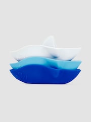 JoJo Maman Bébé Set of 3 Shark Bath Toys - Image 1 of 3
