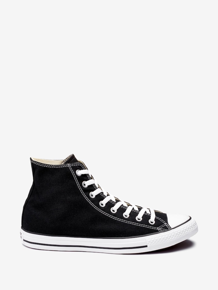 Converse Black Chuck Taylor All Star High Trainers - Image 4 of 9