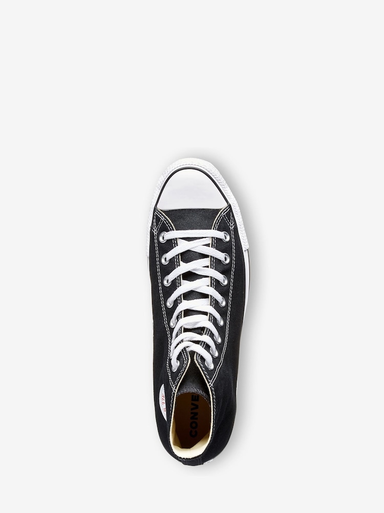 Converse Black Chuck Taylor All Star High Trainers - Image 6 of 9