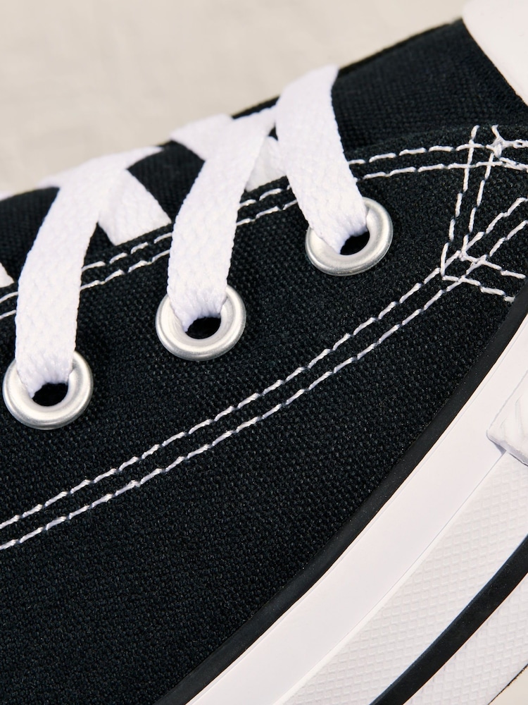 Converse Black Chuck Taylor All Star High Trainers - Image 7 of 9