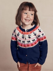 Boden Edie Halloween Fair Isle Cardigan - Larawan 1 ng 4
