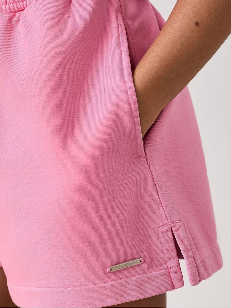 Gym King Pink Haze Loopback Shorts - Image 4 of 4 Gym King Pink Haze Loopback Shorts - Image 4 of 4