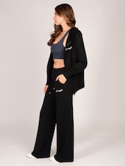 Pineapple Relaxed Wide Leg Jogger Trousers - Imaginea 5 din 8