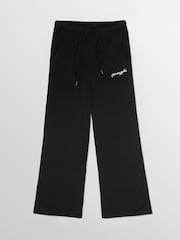 Pineapple Relaxed Wide Leg Jogger Trousers - Imaginea 7 din 8