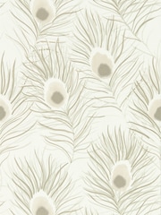 Harlequin Natural Orlena 10.05M Wallpaper - Image 5 of 5