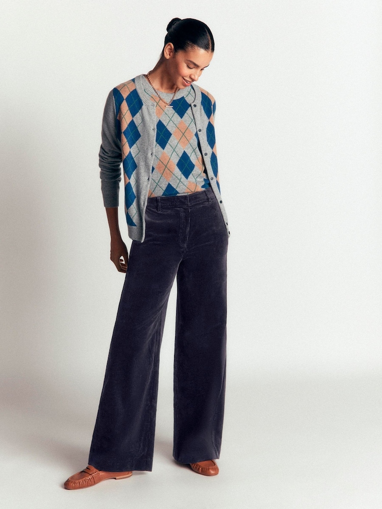 Boden Blue Belgravia Cord Trousers - Image 1 of 5