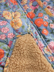 Boden Blue Borg Padded Jacket - Image 3 of 5