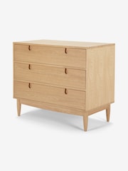 MADE.COM Oak Penn 3 Drawer Chest of Drawers - Image 4 of 6