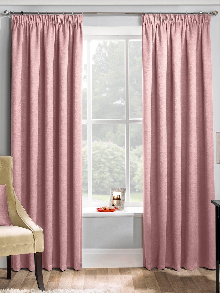 Enhanced Living Matrix Ready Made Blackout Pencil Pleat Curtains - Imagem 1 de 3