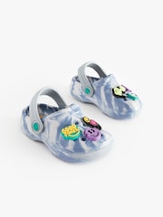 Grey Marble Smile Clogs - Image 1 of 6