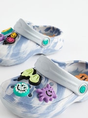 Grey Marble Smile Clogs - Image 3 of 6