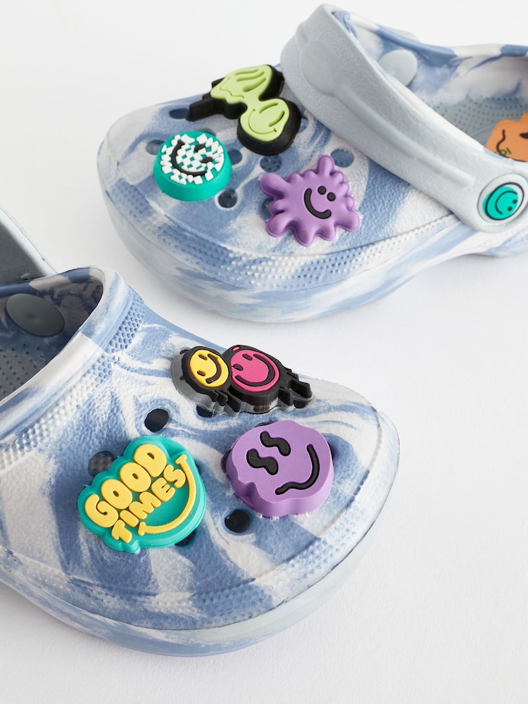 Grey Marble Smile Clogs - Image 6 of 6