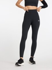 New Balance Black Harmony High Rise 27inch Leggings - Image 1 of 9