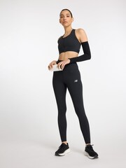 New Balance Black Harmony High Rise 27inch Leggings - Image 3 of 9