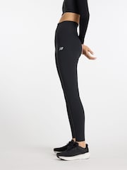 New Balance Black Harmony High Rise 27inch Leggings - Image 5 of 9
