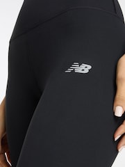 New Balance Black Harmony High Rise 27inch Leggings - Image 8 of 9