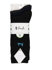 Коричневый - Набор из 3 пар классических бамбуковых носков Pringle - Изображение 5 из 5