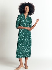 Boden Green Etta Piping Detail Ponte Dress - Image 4 of 5