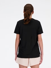 New Balance Black Womens Essentials T-Shirt - Image 2 of 4