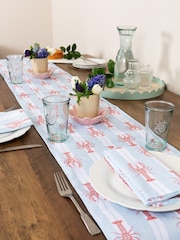Avalon Home Blue Striped Lobster Table Runner - Image 1 of 6