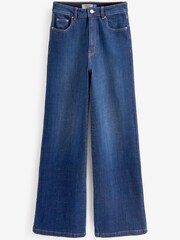 Dark Blue Hourglass Wide Leg Jeans - Image 1 of 7