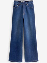 Dark Blue Hourglass Wide Leg Jeans - Image 2 of 7