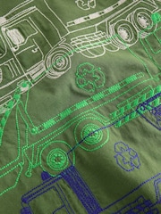 Boden Green Linear Stitch T-Shirt - Image 4 of 4