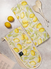 Avalon Home Yellow Summer Lemons Oven Gloves - Image 2 of 5