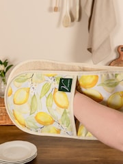 Avalon Home Yellow Summer Lemons Oven Gloves - Image 3 of 5