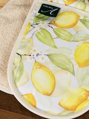 Avalon Home Yellow Summer Lemons Oven Gloves - Image 4 of 5