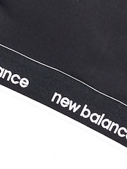 New Balance Black Sleek Medium Spport Sports Bra - Image 2 of 3