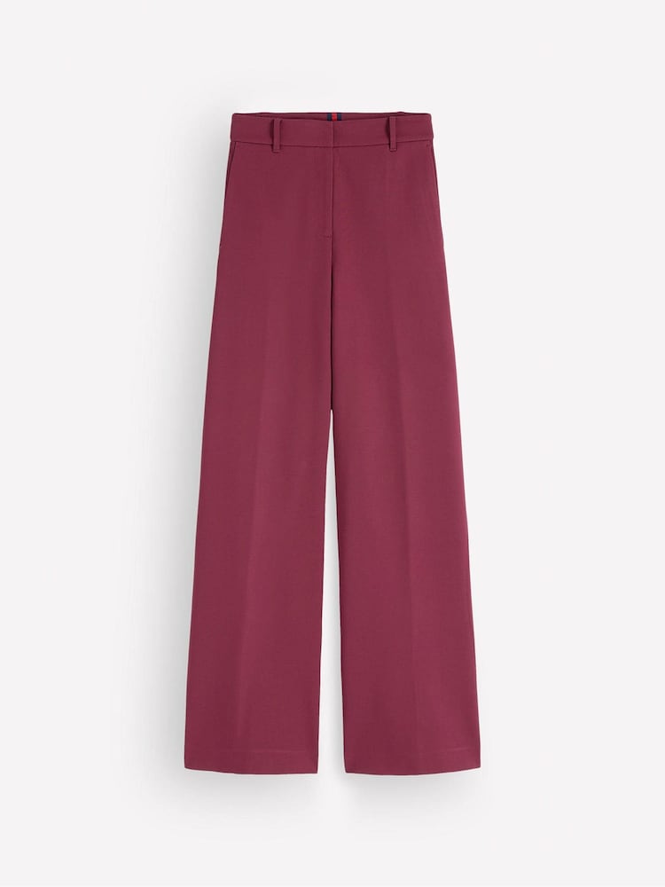 Boden Purple Belgravia Ponte Trousers - Image 1 of 1