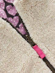 Boden Purple Heart Reversible Borg Hoodie - Image 3 of 3