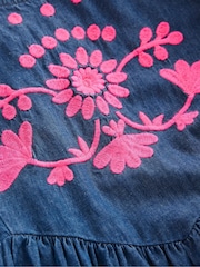Boden Blue Celia Wing Sleeve Dress - Image 3 of 3