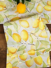 Avalon Home Set of 2 Yellow Summer Lemons Napkins - Image 3 of 6