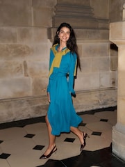 Blau - Boden Kate Pleated Shirt Dress - Bild 4 von 8