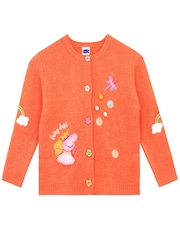Character Orange Peppa Pig Cardigan - Image 1 of 2