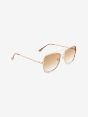 Putty Enamel Detail Sunglasses - Image 4 of 6