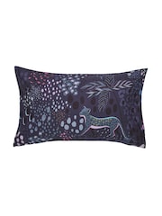 Sara Miller Blue Cheetah 100% Cotton Pillowases - Image 3 of 3