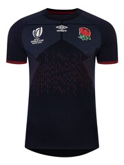 Umbro Navy England World Cup Kids Away Rugby Shirt - Image 1 of 2