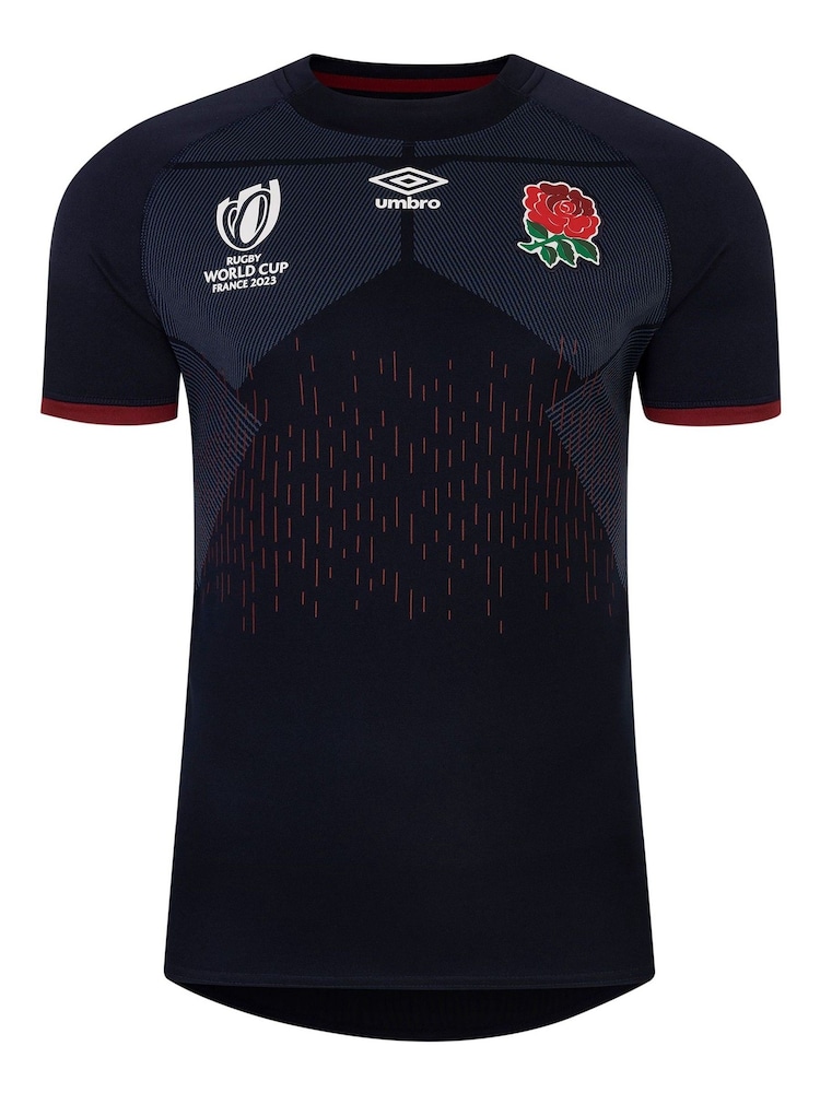 Umbro Navy England World Cup Kids Away Rugby Shirt - Image 1 of 2